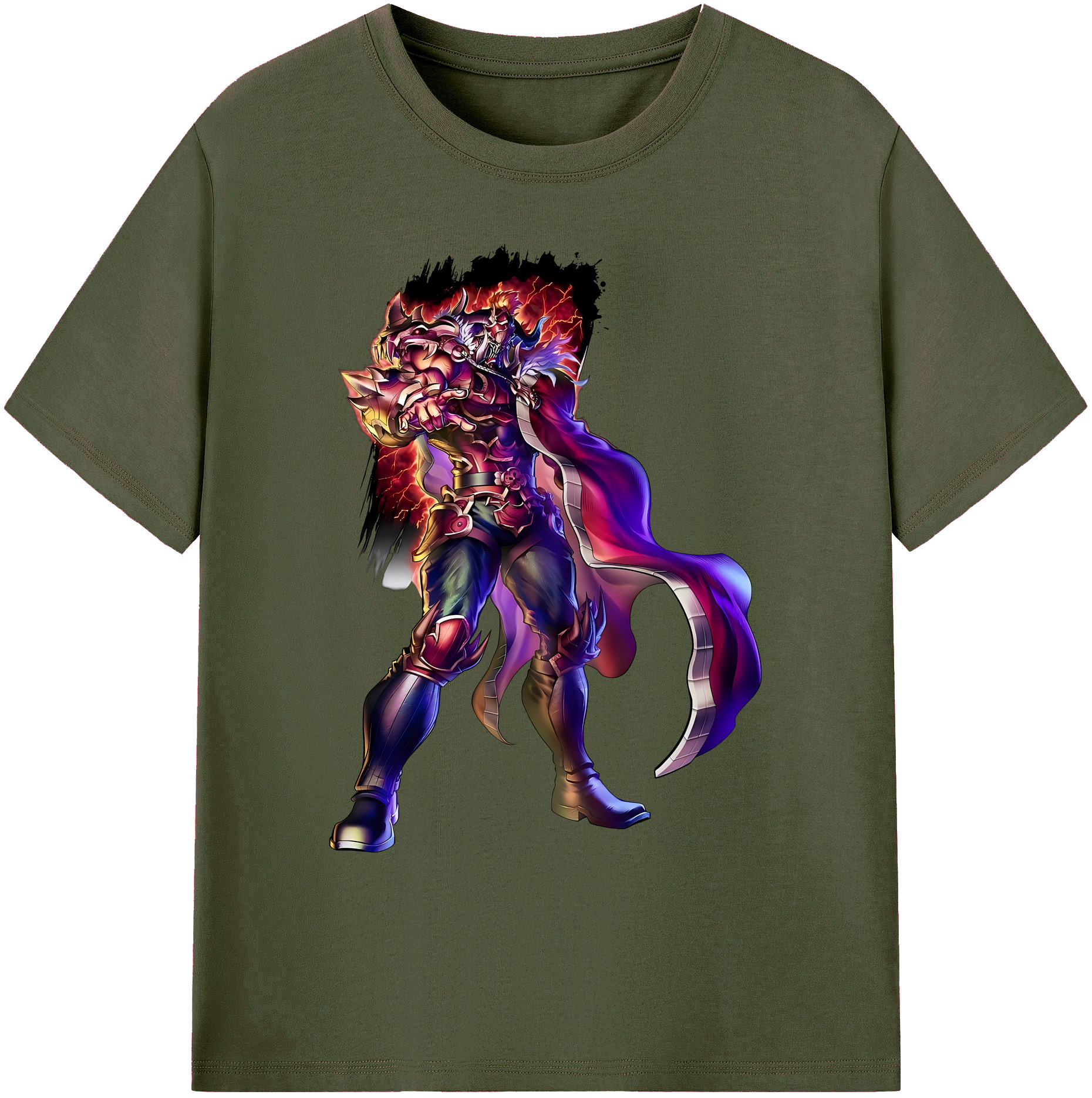 （画像用） 北斗の拳 Fist of the North Star 綿100％ メンズ半袖Tシャツ｜肌触りやわらか＆通気性